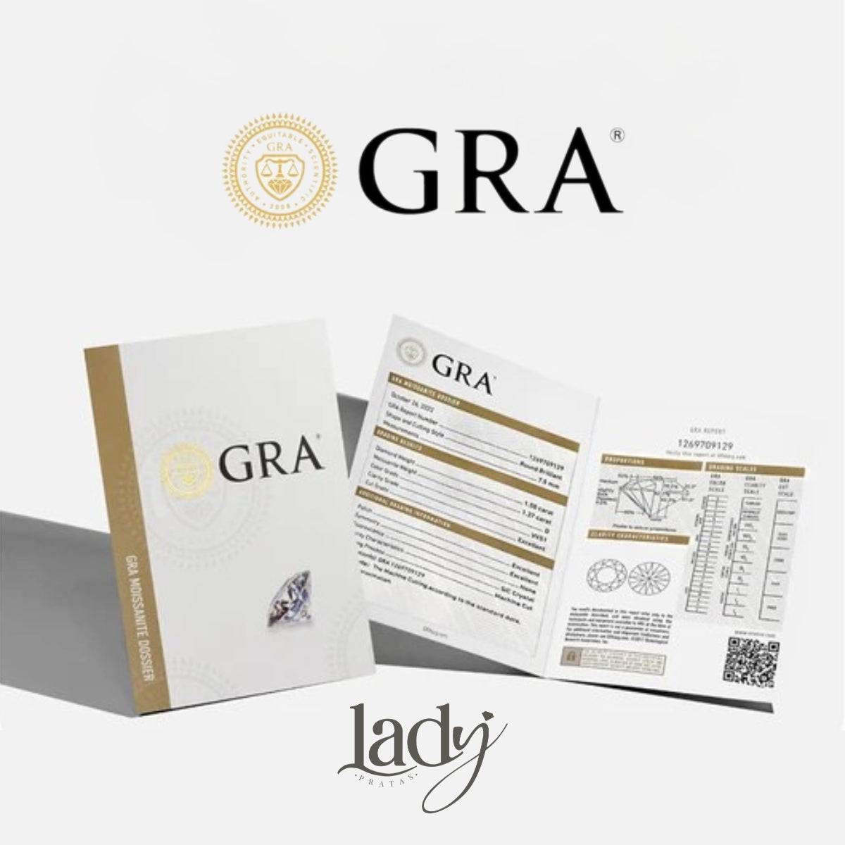 Pulseira Ponto de Luz Moissanite