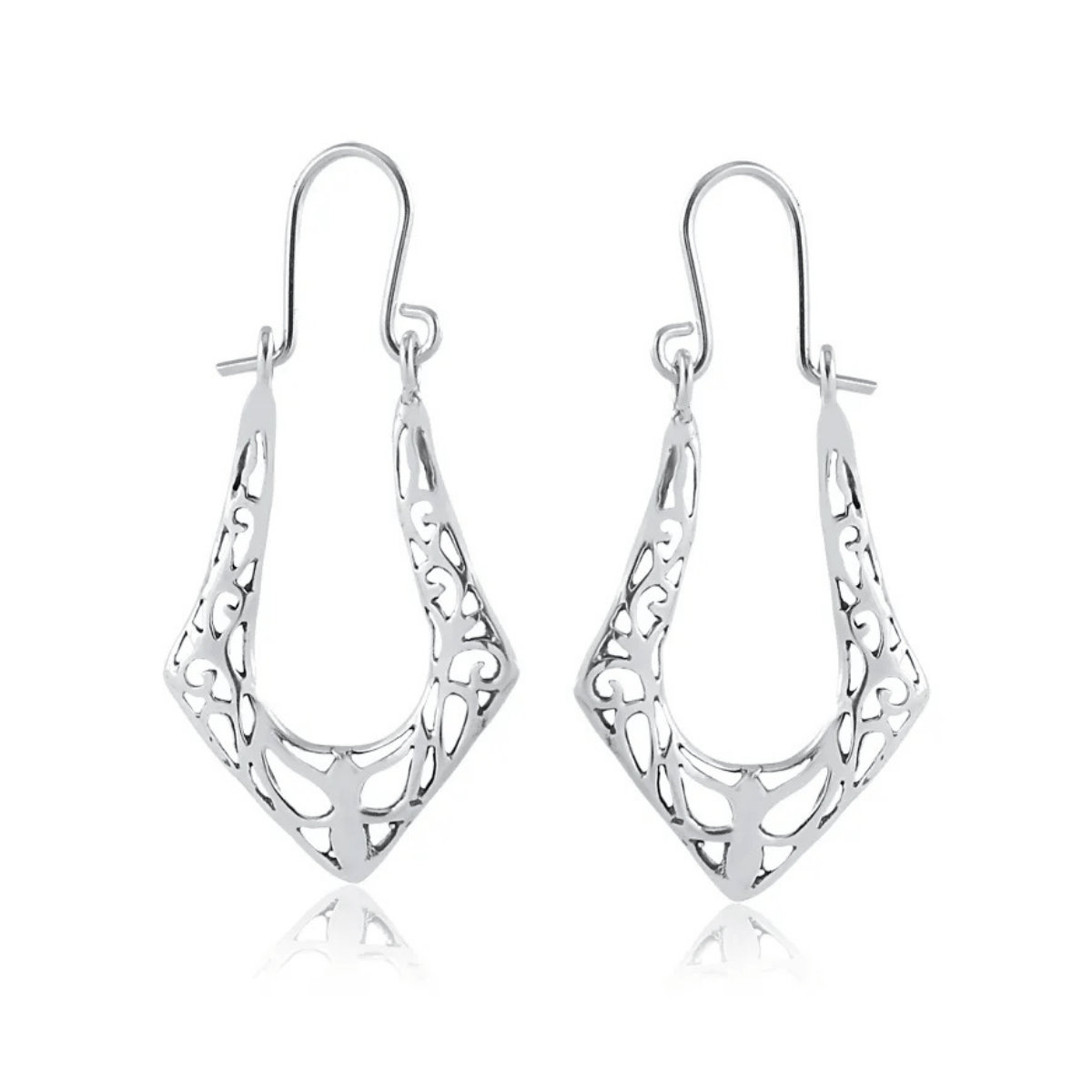 Brinco de Argola Indiana em Prata