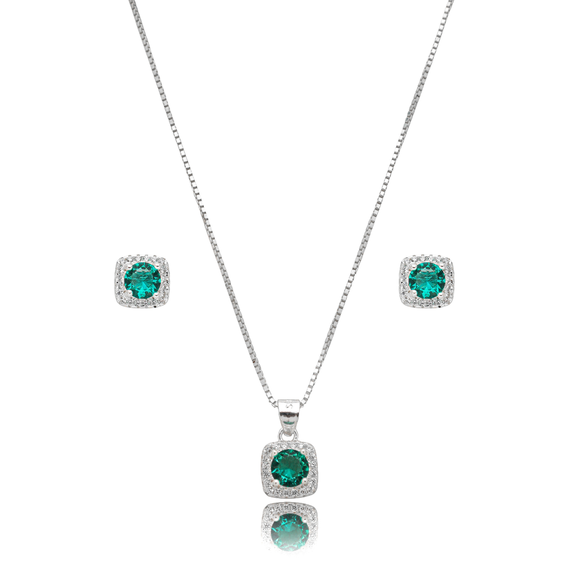 Conjunto Turmalina de Prata