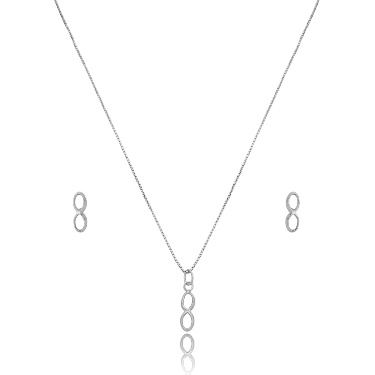 Conjunto de Prata Infinito