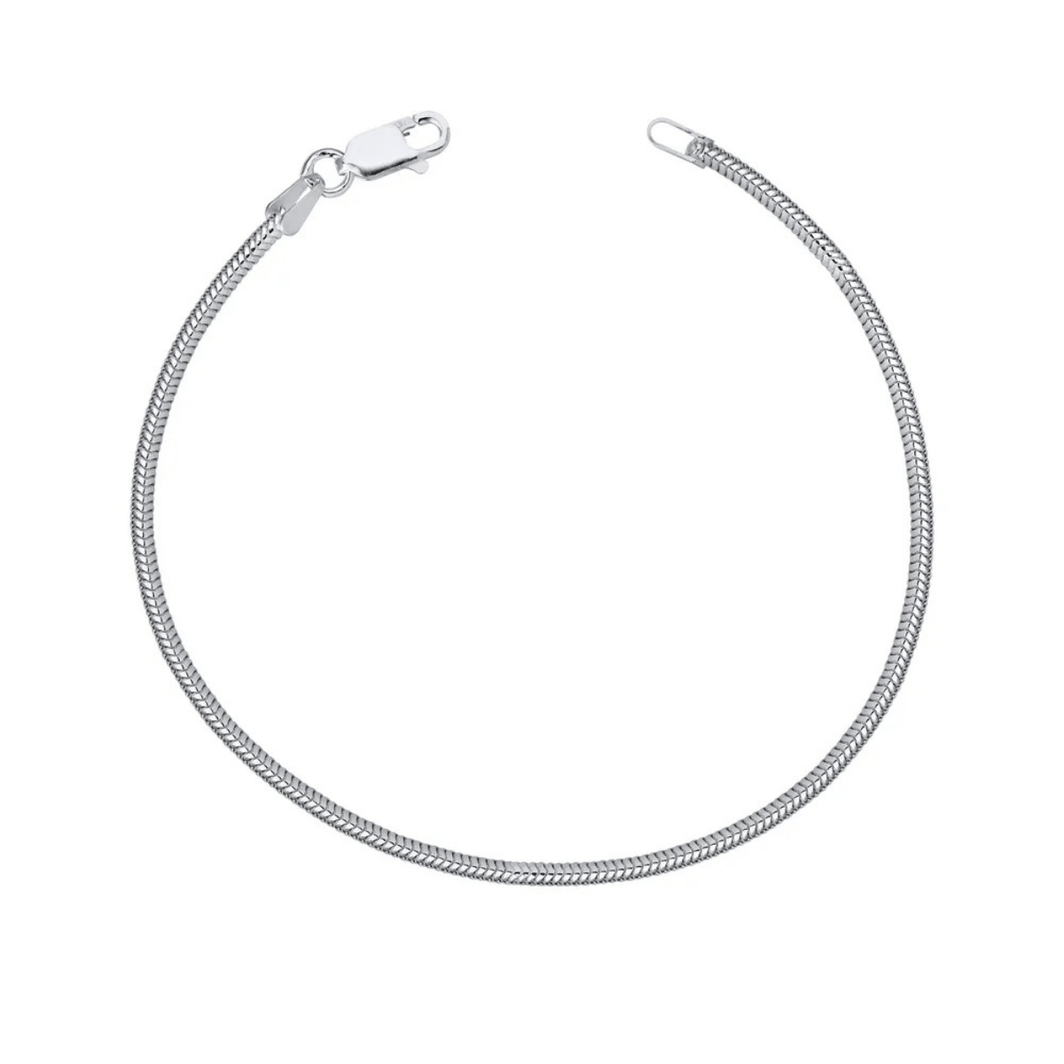 Pulseira Rabo de Rato de Prata