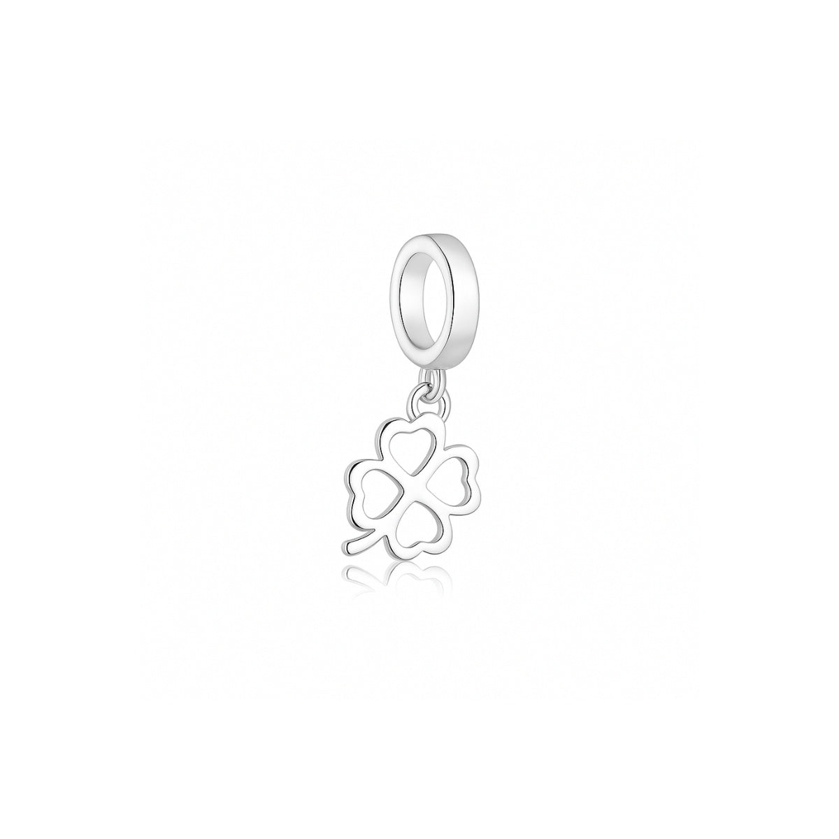 Berloque Trevo Prata